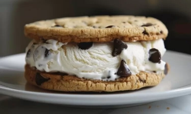 Resep Ice Cream Cookie Sandwich, Biskuit yang Dibalut dengan Ice Cream Pastinya Disukai Anak-anak