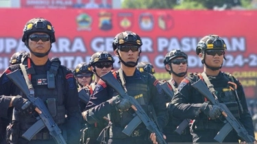 Ribuan Personel Gabungan Jaga Ketat DPR Hari Ini, Ada Apa?