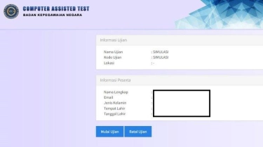 Cara Ikuti Simulasi CAT CPNS 2024 Gratis Beserta Link Sebagai Latihan Tes SKD 