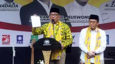 Dapat Undian Nomor Urut 1, Ridwan Kamil-Suswono Ingin Politik 'No Bully, No Money'