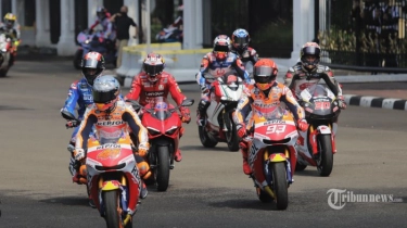 Jadwal Parade Pembalap di MotoGP Mandalika 2024: Start Jam 15.00 WIB, Marc Marquez Ikutan Mengaspal