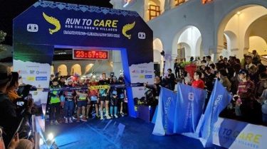 Tempuh Jarak 150 Kilometer, 304 Pelari Ikuti Ajang Lari Marathon Run To Care 2024 Bandung-Lembang