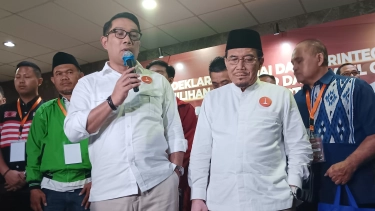 JRMK Ajak Coblos 3 Paslon, Ridwan Kamil Janji akan Tetap Cintai Warga Miskin bila Terpilih di Pilkada Jakarta