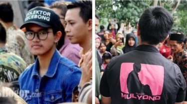 Saat Kaesang Tak Berani 'Melawan Ombak' dengan Baju 'Anak Mulyono' dan Topi 'Kolektor Kecebong'