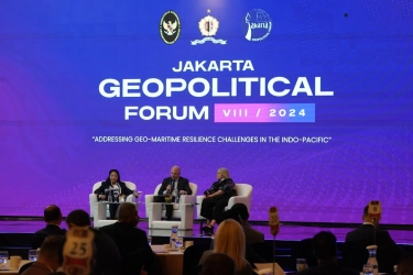 Membahas Tantangan Ketahanan Geo-Maritim Indo-Pasifik di JGF ke-8