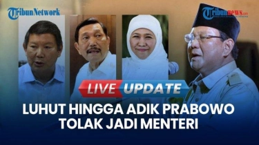 VIDEO Tiga Tokoh yang Menolak Tawaran Jadi Menteri di Kabinet Prabowo, Ada Loyalis Jokowi