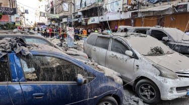 Israel Menggila Lagi, Bombardir Gudang Senjata Hizbullah di Lebanon, Korban Tewas Tembus 700 Orang