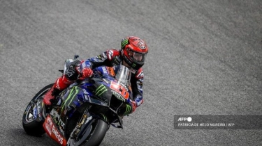 MotoGP Mandalika 2024 - Video Fabio Quartararo Berendam Es Batu Gegara Cuaca Panas Menyengat Lombok