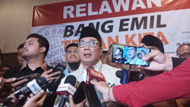 Paslon RIDO Laporkan Dana Awal Kampanye Terbanyak, Ridwan Kamil: Kalau Kami Kecil Kelihatan Tidak Logis, kan?