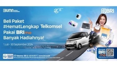 Kumpulkan Poin Sebanyaknya dengan Beli Paket Telkomsel di BRImo x Telkomsel, Ada Hadiah Wuling Air EV Lite hingga iPhone