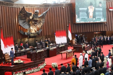 Ini Susunan Fraksi 8 Partai di DPR RI periode 2024-2029