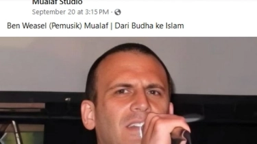 Cek Fakta: Ben Weasel Mualaf, Pindah Agama dari Budha ke Islam