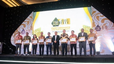 Jadi Role Model Sektor Petrokimia, Pupuk Kaltim Raih The Best State Owned Enterprise TOP BUMN Awards 2024