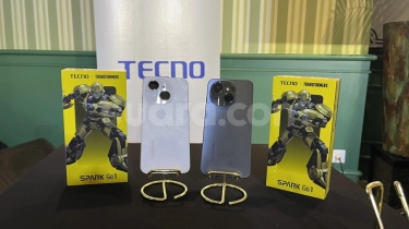 Tecno Spark Go 1 Resmi Masuk Indonesia, HP Murah Mirip iPhone 15