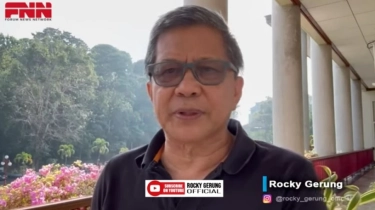 Rocky Gerung Kritisi Data Kepuasan Publik ke Jokowi yang Meningkat 75 Persen, Netizen: Survei di Family 100 Kali