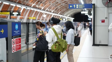 Penumpang LRT Jabodebek Tembus 59.459 Orang Saat Peringatan HUT TNI di Monas 