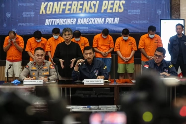 Polisi Bongkar Judi Online Internasional di Indonesia, Beroperasi di Lima Negara, 7 Tersangka Ditangkap