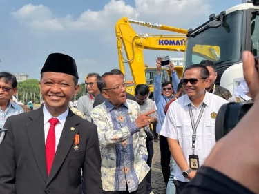 Upacara HUT Pertambangan dan Energi, Bahlil: Urus Tambang Pakai Hati, Jangan Dzolimi Hak Orang Daerah