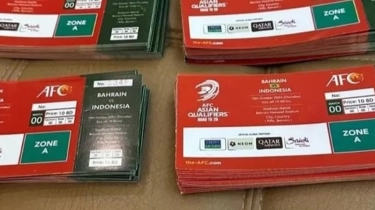 Penampakan Tiket Bahrain vs Timnas Indonesia: 1700 Ludes Dibeli Suporter Merah Putih