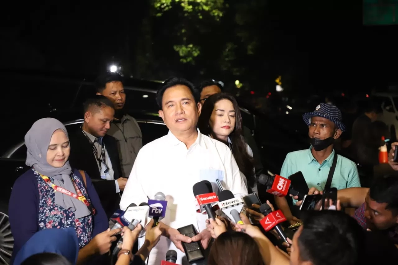 Dikabarkan Jadi Menterinya Prabowo, Yusril: Baru Sebatas Kabar Burung