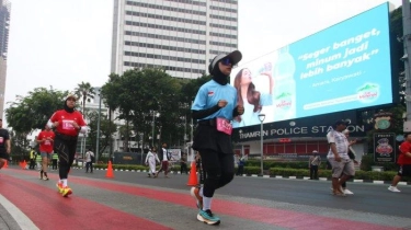 22 Water Station Standar Internasional Le Minerale Dukung 16 Ribu Pelari di JRF 2024