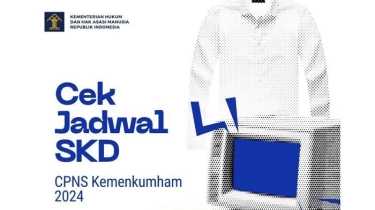 34 Link Jadwal SKD CPNS Kemenkumham 2024 di Seluruh Indonesia