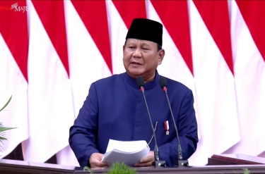 Bakar Semangat dengan Teriak Merdeka, Prabowo: Yang Tidak Teriak Tidak Patriotik 