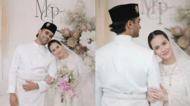 Pevita Pearce Umumkan Telah Menikah, Tampil Pakai Baju Pengantin Adat Melayu