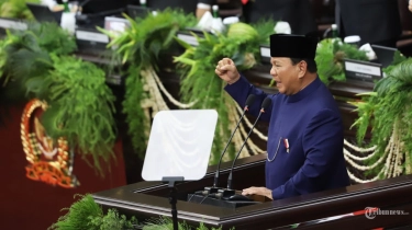 Pidato Perdana sebagai Presiden, Prabowo Serukan Persatuan hingga Demokrasi Santun