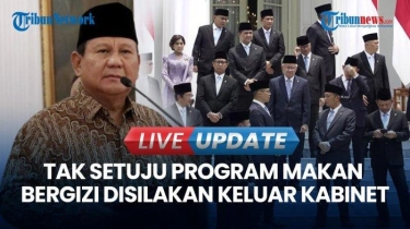 VIDEO Kala Prabowo Peringatkan Menteri yang Tak Setuju Program Makan Bergizi untuk Keluar Kabinet