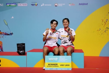 Juara Indonesia IC di Surabaya, Lanny/Fadia Bakal Jadi Pasangan Tetap?