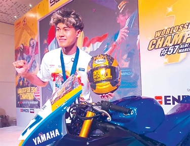 Sumpah Pemuda 2024: Aldi Satya Mahendra, Juara Dunia World Supersport 300