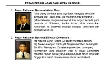 Kumpulan Pesan Perjuangan dari Pahlawan Nasional untuk Peringatan Hari Pahlawan 10 November 2024