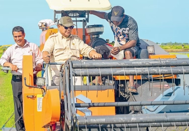 Prabowo Kunjungi Lokasi Program Food Estate, Merauke Diplot Jadi Sentra Produksi Pangan