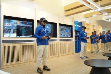 Pupuk Kaltim Kembangkan Fasilitas Virtual Reality di House of Future untuk Tingkatkan Kompetensi dan Daya Saing