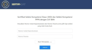 Cara Cetak Sertifikat SKD CPNS 2024, Bisa Diunduh Minimal 2 Hari Kerja setelah Ujian