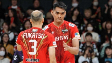 Klasemen Liga Voli Jepang: Wolfdogs Nagoya Huni Empat Besar, Rivan Nurmulki Masih Minim Poin