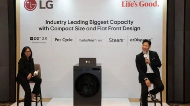 LG Hadirkan LG WM AI DD 2.0, Mesin Cuci Berkapasitas Besar dengan Bodi Ramping dan Teknologi AI