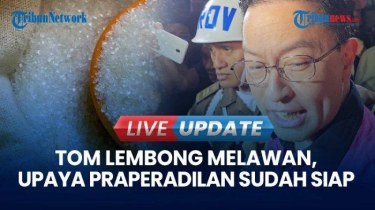 VIDEO Kala Tom Lembong Siap Melawan Lewat Praperadilan: Tegaskan Tak Terima Fee dari Impor Gula