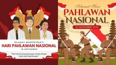 30 Poster Hari Pahlawan 10 November 2024, Cocok Dibagikan di Medsos