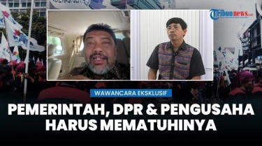 VIDEO EKSKLUSIF Gugatan Dikabulkan MK, Said Iqbal: Selama Ini UU Cipta Kerja Rampas Hak-hak Buruh