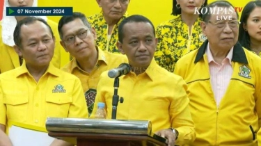 Penjelasan Bahlil soal Tak Ada Nama Jokowi Dalam Kepengurusan Golkar