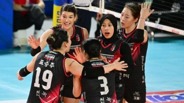 Hasil Liga Voli Korea: Megawati Sumbang 33 Poin, Red Sparks Dipecundangi Hyundai Hillstate 3-1