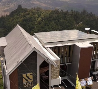 BNI Digital Banking Cafe Hadir di Bali, Nikmati Keindahan Gunung Batur Sambil Bertransaksi