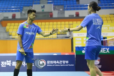 Gebuk Wakil Tuan Rumah, Dejan/Gloria Ingin Tuntaskan Rasa Penasaran Lawan Tiongkok di Final Korea Masters 2024