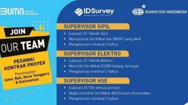 Lowongan Kerja BUMN PT Surveyor Indonesia untuk D4 dan S1, Pendaftaran hingga 22 November 2024