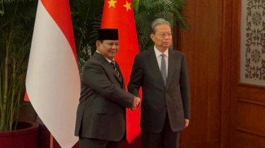 Presiden Prabowo Bertemu Ketua Kongres Rakyat Nasional China di Great Hall Of The People