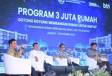 Sinergi Pemerintah dan Dunia Usaha Wujudkan Program 3 Juta Rumah