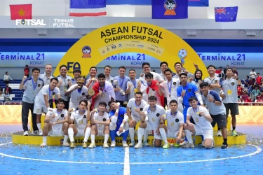 Timnas Futsal Indonesia Dapat Hadiah Istimewa dari AFC Usai Juara Piala AFF Futsal 2024