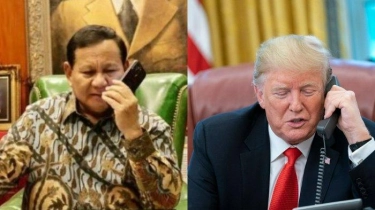Trump Puji Bahasa Inggris Prabowo: Anda Orang Yang Sangat Dihormati